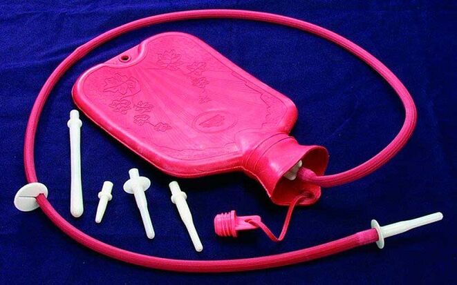 enema para tratar parásitos en el cuerpo