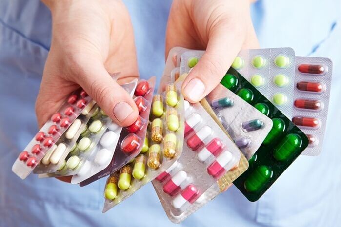 Medicamentos para eliminar los parásitos del cuerpo.