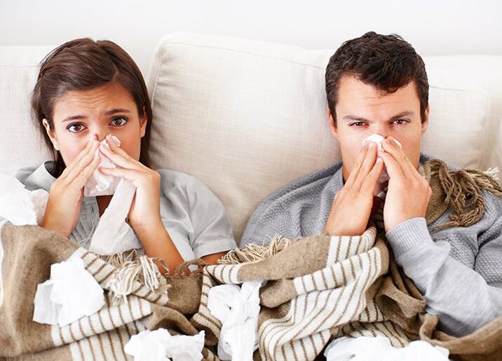 Los síntomas de la gripe son un efecto secundario de la limpieza antihelmíntica del cuerpo. 