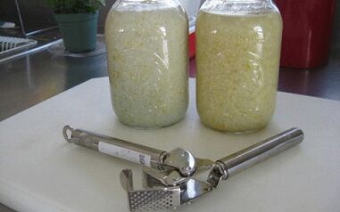 tintura de ajo para eliminar los parásitos del cuerpo